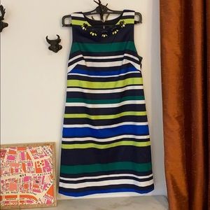 Vince camuto striped dress, size 6